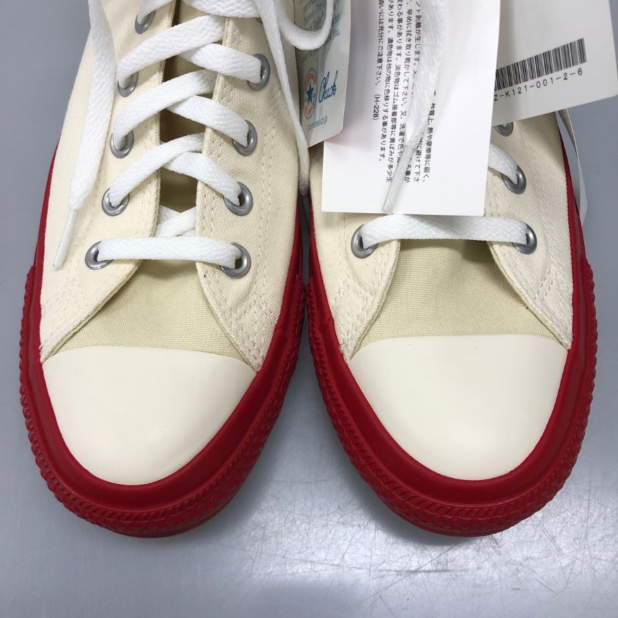 コンバース コムデギャルソン ハイカット スニーカー チャックテイラー メンズ ホワイト サイズ26cm  CONVERSE 約26.0cm【AFD13】