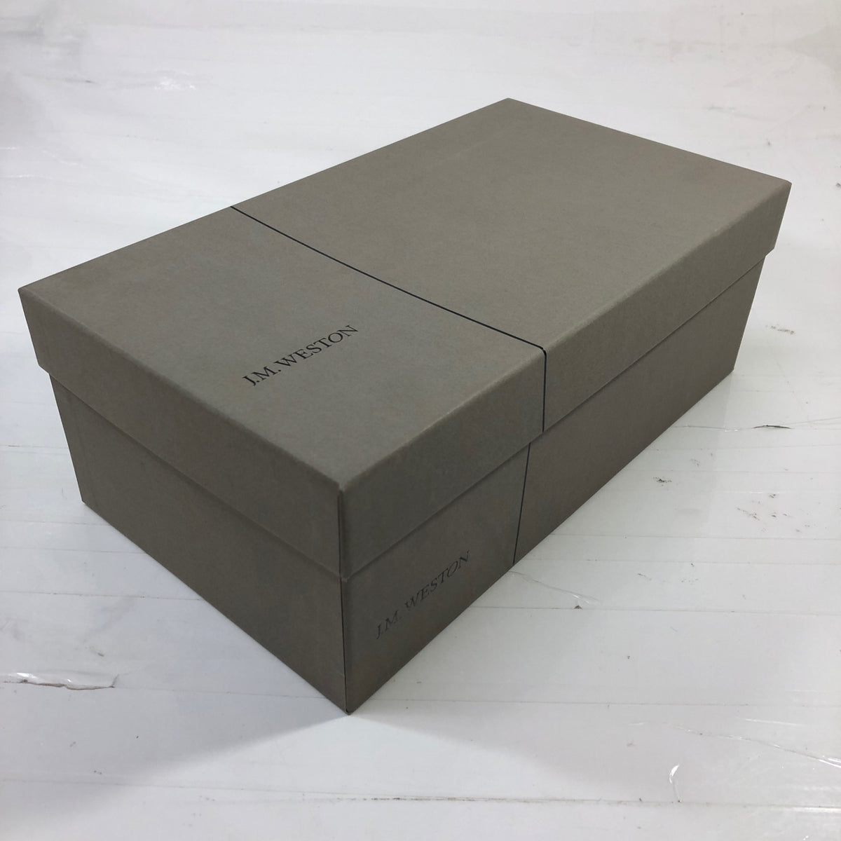 ジェイエムウエストン 641 レザー ゴルフシューズ Uチップ メンズ ブラウン サイズ6D J.M.WESTON ビジネスシューズ 約24.5cm【LA】【中古】
