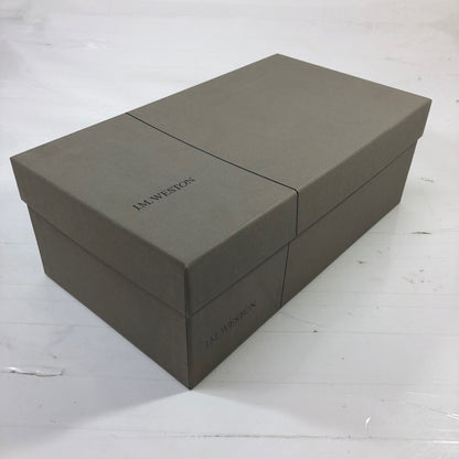 ジェイエムウエストン 641 レザー ゴルフシューズ Uチップ メンズ ブラウン サイズ6D J.M.WESTON ビジネスシューズ 約24.5cm【LA】【中古】