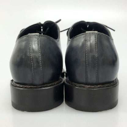 ステファノブランキーニ  レザーシューズ B4263 ホールカット ネイビー サイズUK7.5 メンズ Stefano Branchini 約26.0cm【AFC34】