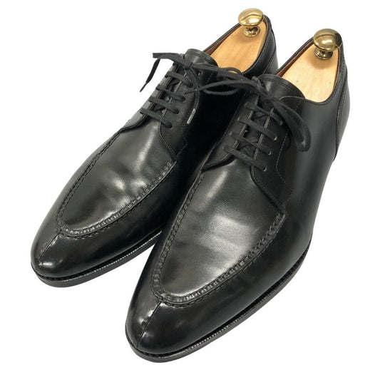 ユニオンインペリアル レザーシューズ Uチップ 日本製 メンズ サイズ8 ブラック UNIONIMPERIAL 約26.5cm【AFC29】