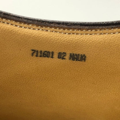 バリー ダブルモンクシューズ SCARDINO グッドイヤー製法 ダークブラウン メンズ サイズUS7 BALLY 約25.0cm【AFC36】