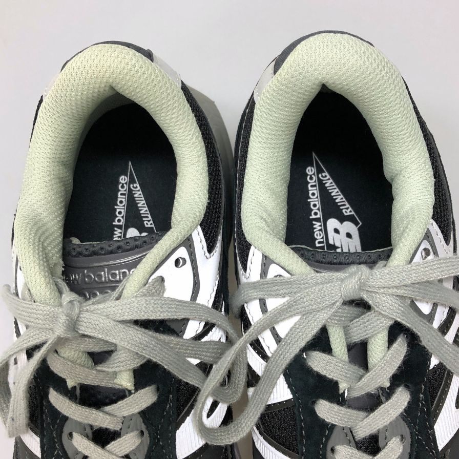 ニューバランス ローカットスニーカー M990BK6 レザー メッシュ USA製 ブラック メンズ サイズ27cm NewBalance 約27.0cm【AFC45】