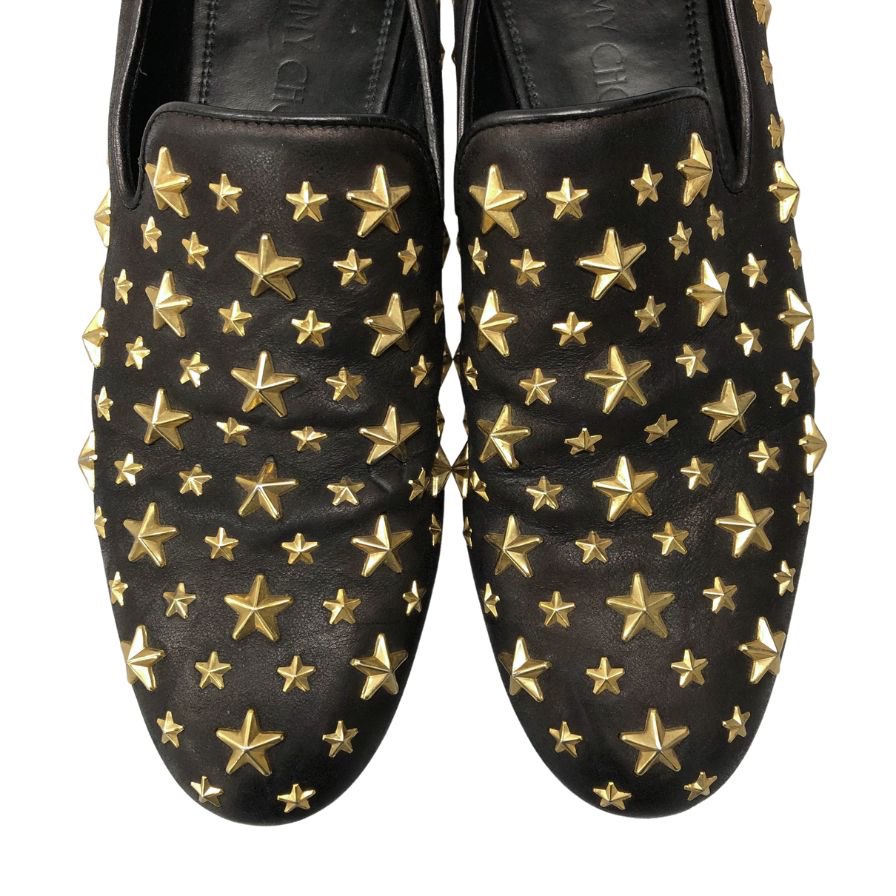 半額‼️8/24まで!新品 JIMMY CHOO 39 KAI ゴールド スタッズ 半額‼️8/24まで!新品 JIMMY CHOO 39 KAI ゴールド スタッズ