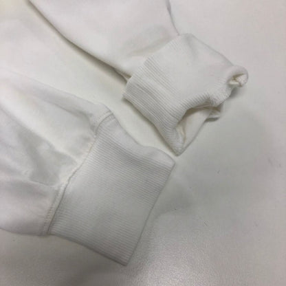 極美品◆ヴァンヂャケット ロングスリーブTシャツ バックロゴ ホワイト×グリーン サイズM VAN 【AFB29】