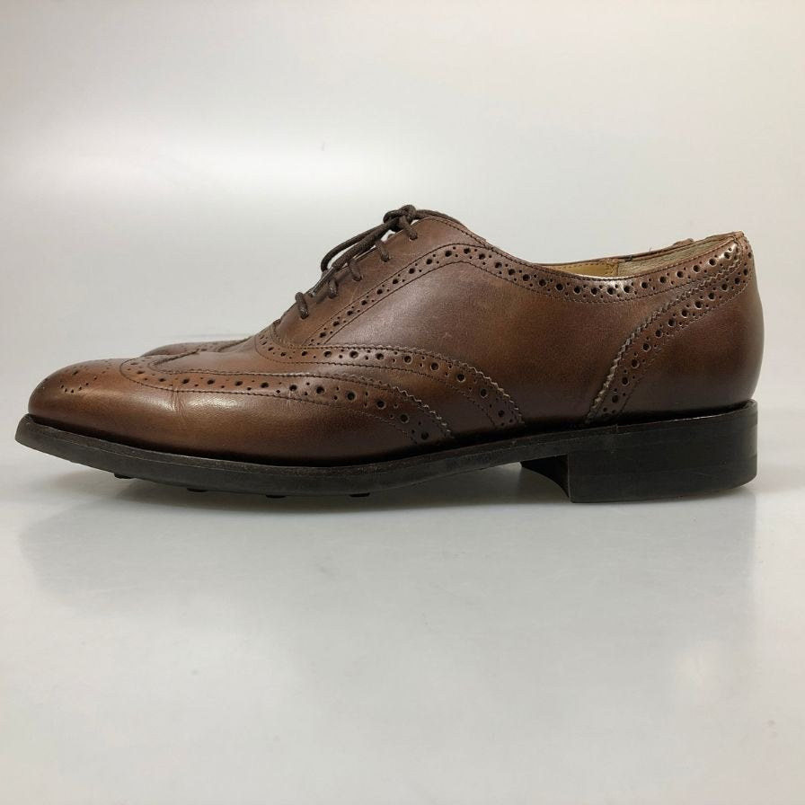 ロイドフットウェア レザーシューズ ウイングチップ 2826ER02  ブラウン サイズUK7E メンズ Lloyd Footwear 約25.5cm【AFC36】