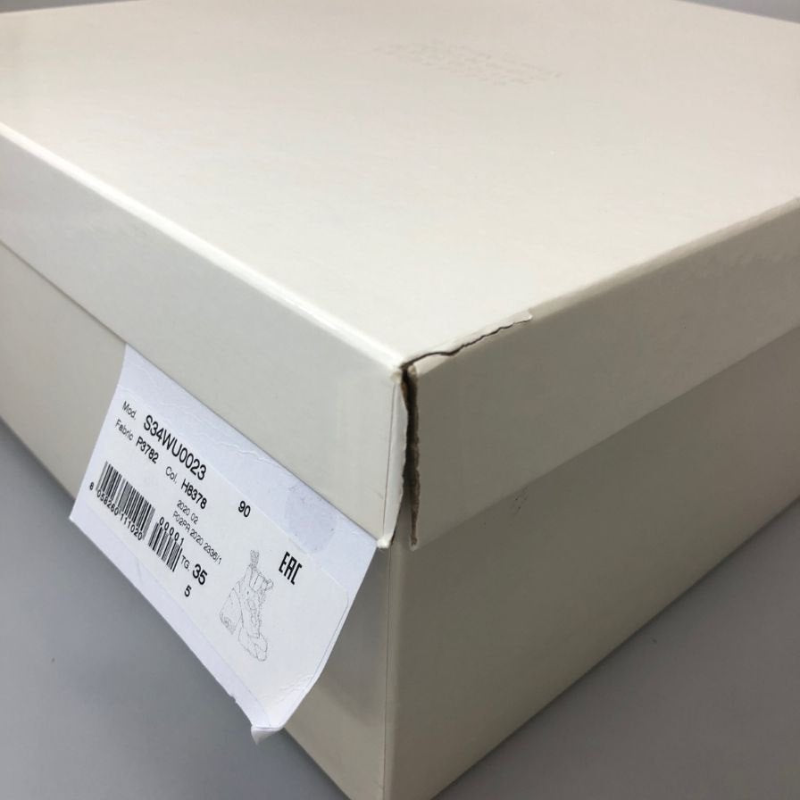 メゾンマルジェラ リーボック スニーカー Tabi Instapump Fury Hi S34WU0023 イエロー系 レディース サイズ35 Maison Margiela Reebok 約21.5cm【AFD8】