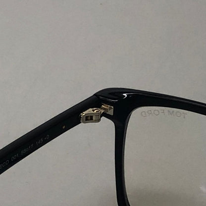 トムフォード ブルーライトカット  メガネ サングラス    TF 6100-D-B ECO 001 56□17 ブラック TOM FORD【AFB55】