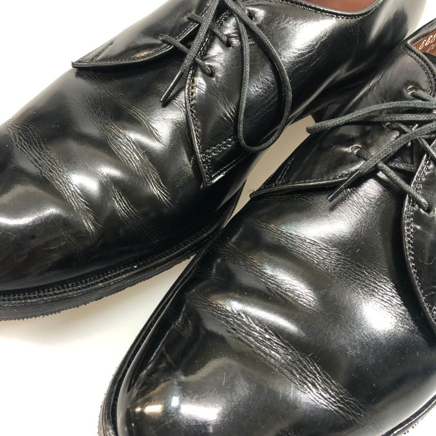 アレンエドモンズ 外羽根  63011 5204 メンズ サイズ 7ハーフ ブラック  Allen Edmonds 約25.5cm【AFC52】