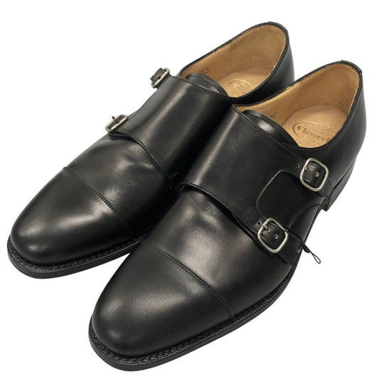 チャーチ レザーシューズ サイズ8.5 メンズ ブラック Church's COWES ビジネスシューズ 約27.0cm【LA】【中古】