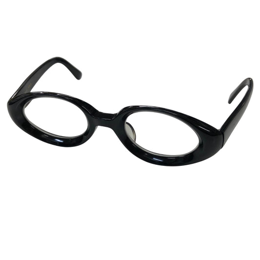 白山眼鏡 ブラックフレーム 丸眼鏡  度付き メガネ 1989 HAKUSAN MEGANE【AFI18】