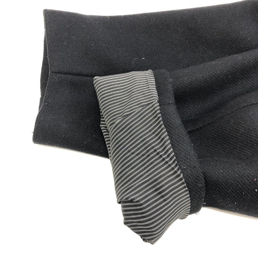 美品◆アミ アレクサンドル マテュッシ 17AW チェスターコート ウール ブラック メンズ  サイズ46 AMI Alexandre Mattiussi 【AFA17】
