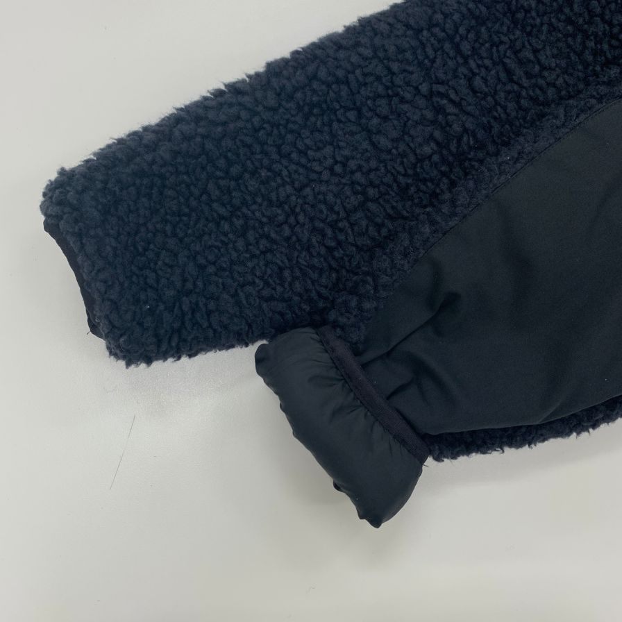 美品◆デサントポーズ ボアフリースジャケット DLMOJC35S メンズ サイズM ブラック ddd DESCENTE PAUSE 【AFA13】