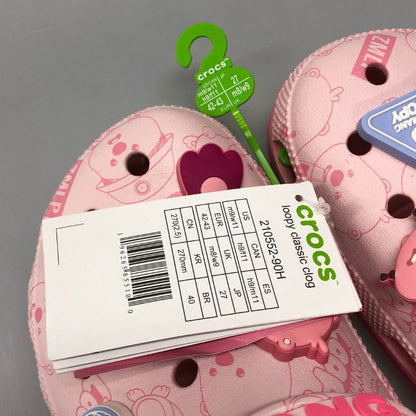 クロックス サンダル ジャンマンルピー ピンク レディース 27cm crocs 約27.0cm【AFC34】