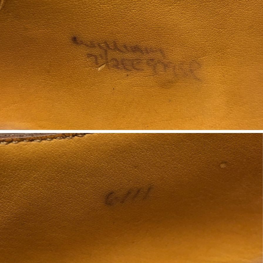 ジョンロブ ウィリアム ダブルモンク 9795 メンズ サイズ 7.5EE ブラウン JOHN LOBB ビジネスシューズ 約26.0cm【LA】【中古】
