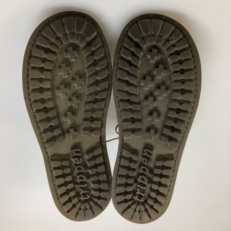 トリッペン トレッキングブーツ レザー レースアップ ブラウン メンズ サイズ41 Trippen 約26.0cm【AFC2】