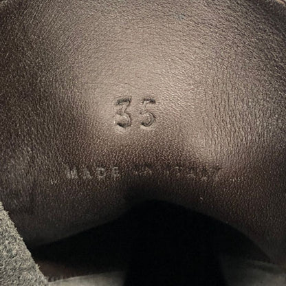 ボッテガヴェネタ ブーツ LUG ANKLE ブラック サイズ35 レディース BOTTEGA VENETA 約21.5cm【AFD7】