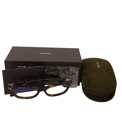 トムフォード  メガネ サングラス   TF6074-D-B 053 53□17 べっ甲 ブラウン TOM FORD【AFB52】