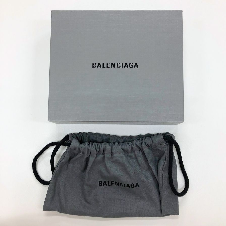 バレンシアガ スマホケース グレー iPhone11用 ユニセックス BALENCIAGA【AFI18-2】【中古】