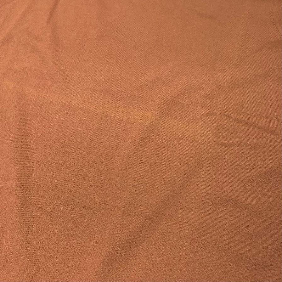 美品◆ロベルトコリーナ Tシャツ ニットTシャツ コットン ブラウン サイズ48 メンズ roberto collina 【AFB41】