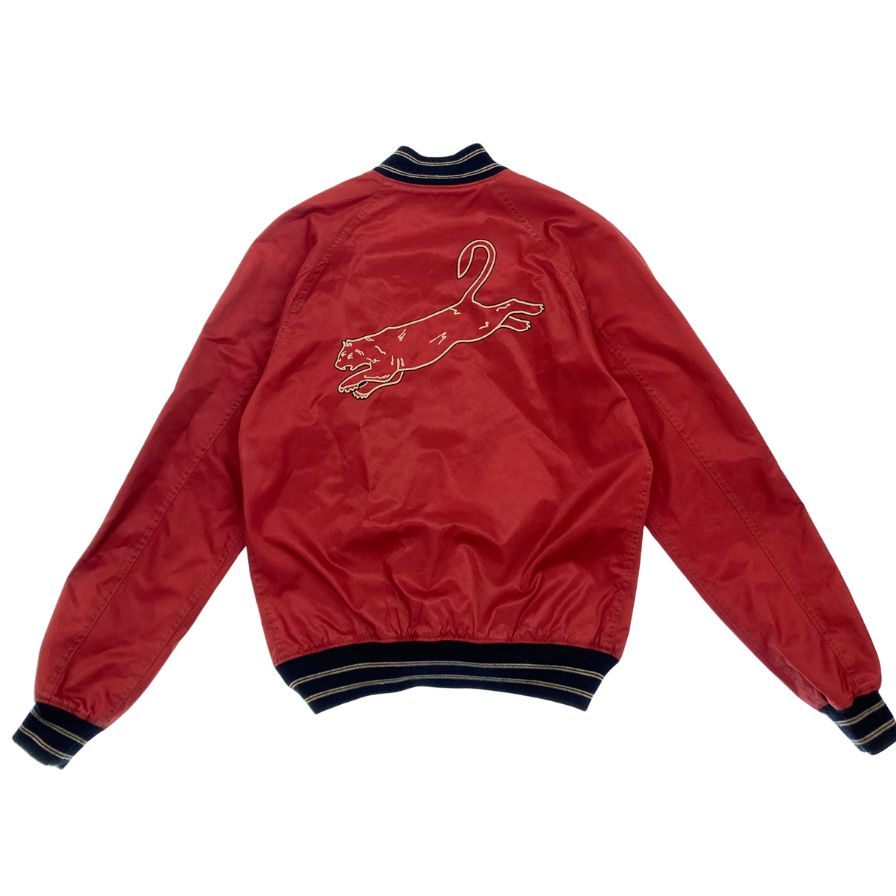 Good condition ◆ Polo Ralph Lauren Varsity Jacket Reversible Men's Size S Black Red Polo Ralph Lauren [AFB36] 