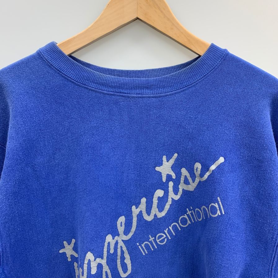 中古◆チャンピオン リバースウィーブ 90S スウェット ブルー メンズ サイズL Champion REVERSE WEAVE 【AFA13】