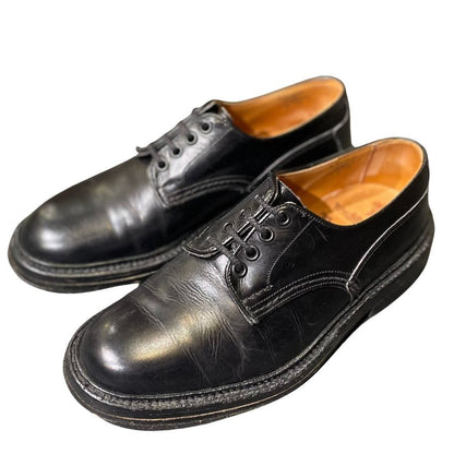 トリッカーズ レザーシューズ 5636 ウッドストック レザー メンズ サイズUK6 ブラック Tricker’s ビジネスシューズ 約25.0cm【LA】【中古】