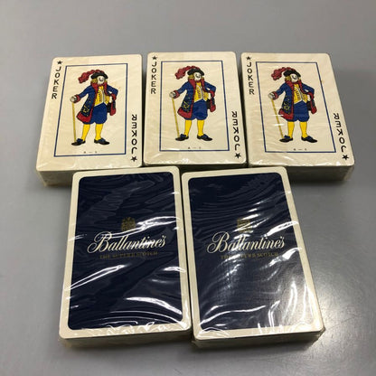 バランタイン ノベルティセット 【灰皿 コースター トランプ ショットグラス メジャーカップ】 Ballantine's【AFI28】【中古】