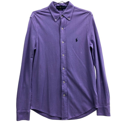 美品◆ポロラルフローレン 長袖シャツ パープル メンズ サイズS POLO RALPHLAUREN 【AFB46】