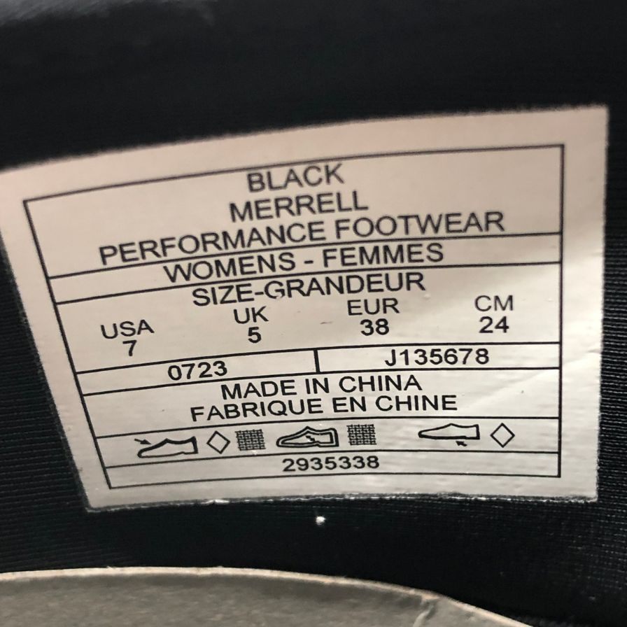 メレル スニーカー ハイドロモック ゴアテックス hydro moc at neo gtx 1trl ブラック系 ブルーカモフラ メンズ サイズ7 merrell 約24.0cm【AFD9】