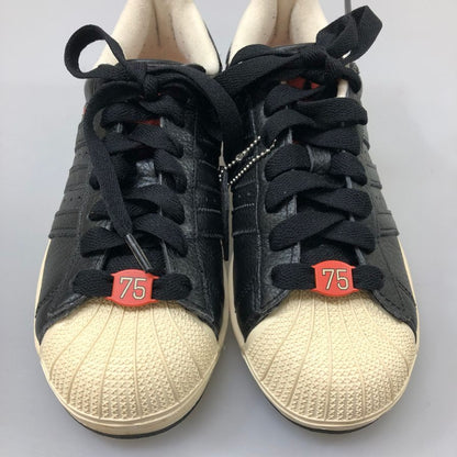 アディダス スーパースター II パリ JQ3223 ブラック クルー ホワイト メンズ  サイズ25.0 ADIDAS 約25.0cm【AFC9】