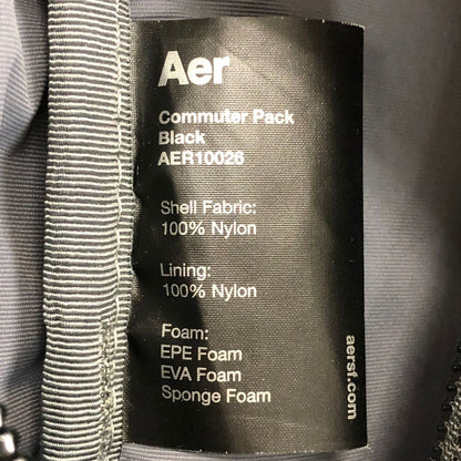 エアー ビューティーアンドユース  リュック コミュータ 2way ビジネス 書類鞄 デイパック ブラック Aer Beauty＆Youth【AFE8】