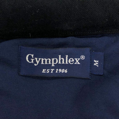 中古◆ジムフレックス ダウンベスト メンズ 赤 チェック サイズM   GYMPHLEX 【AFA13】