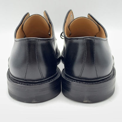クロケット＆ジョーンズ ラナーク3 レザーソール ブラック サイズ7F ラスト378 メンズ Crockett & Jones ビジネスシューズ 約25.5cm【LA】【中古】