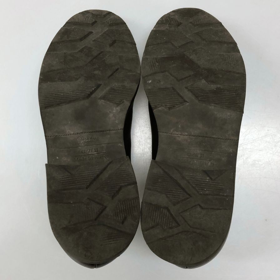 パラブーツ レザーシューズ Uチップ アヴィニョン ブラウン メンズ サイズUK7 PARABOOT AVIGNON ビジネスシューズ 約25.5cm【LA】【中古】