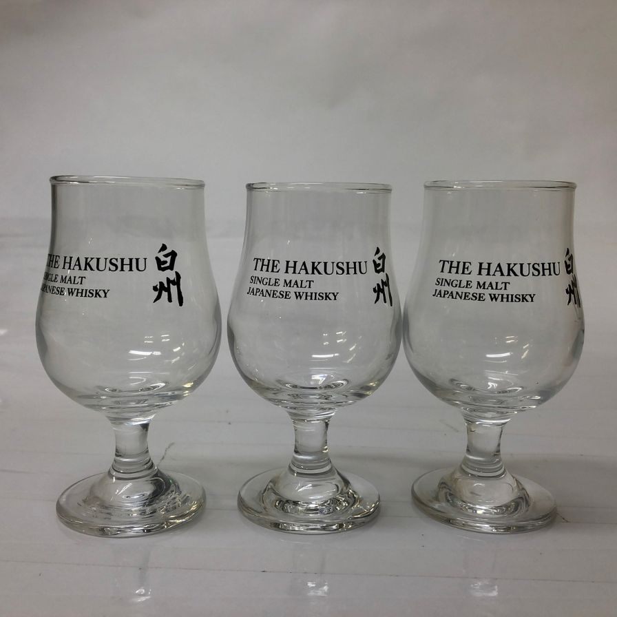 山崎 白州 テイスティンググラス 6脚セット  SUNTORY【AFI28】【中古】