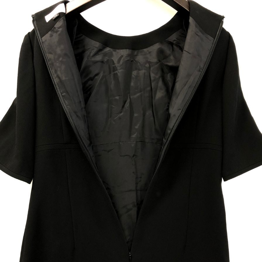 美品◆クロエ フォーマル ワンピース 半袖 ブラック レディース サイズ9AR Chloe FORMAL 【AFB3】