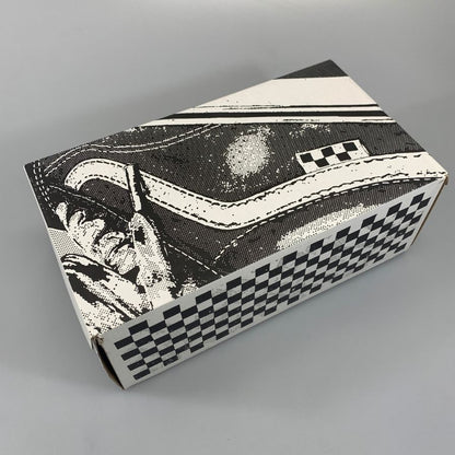 バンズ スケート スリッポン キャンバス スニーカー チェッカーフラッグ メンズ サイズ29cm VANS SKATE 約29.0cm【AFD9】