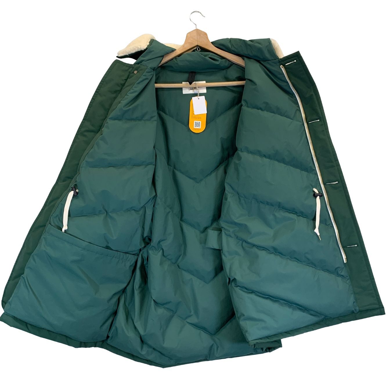 新品同様◆ウールリッチ ダウンジャケット アークティック クラシック フィット グリーン系 メンズ サイズXL WOOLRICH 【AFA10】