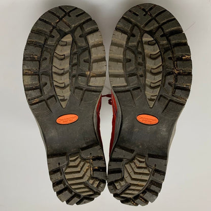 キャラバン トレッキングシューズ ゴアテックス 赤 24.5EEE レディース レースアップ ブーツ 靴 GORE-TEX CARAVAN 約24.5cm【AFC6】