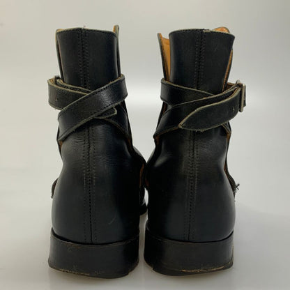 シュニーダーライディング ジョッパーブーツ  メンズ サイズ 8 ハーフ ブラック SCHNIEDER RIDING BOOTS 約26.5cm【AFF13】