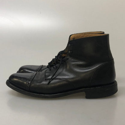 ロイドフットウェア キャップトゥブーツ ブラック サイズ8 メンズ Lloyd Footwear 約26.5cm【AFC33】