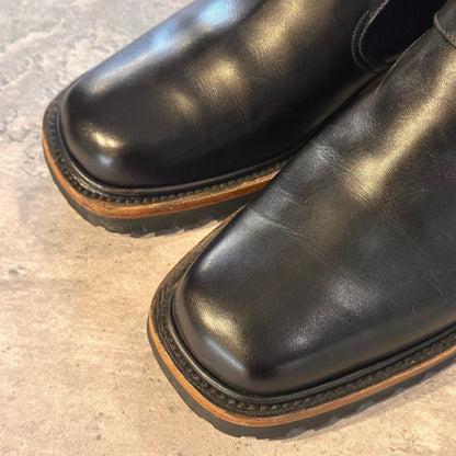 エドワードグリーン オウンドル シングルモンク ブラウン 808ラストサイズUK9.5E EDWARD GREEN ビジネスシューズ 約28.0cm【LA】【中古】