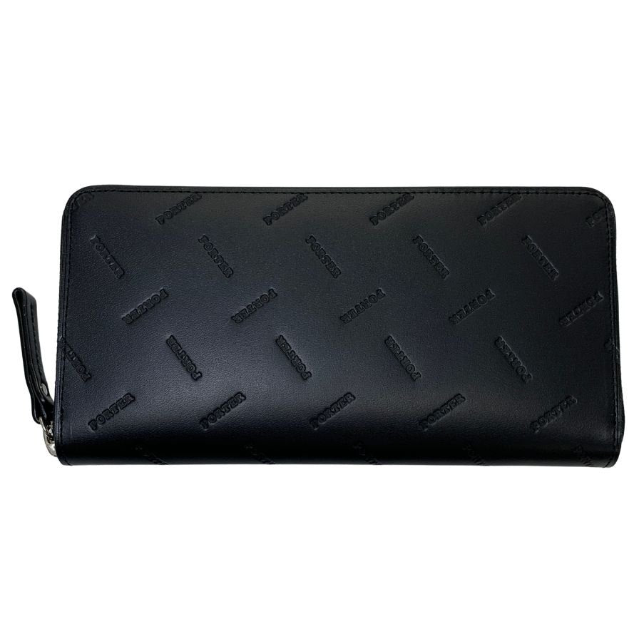 ポーター ロングウォレット 長財布 エンチェイス レザー 札入れ 小銭入れ 007-02283 ブラック PORTER ENCHASE LONG WALLET【AFI18-2】
