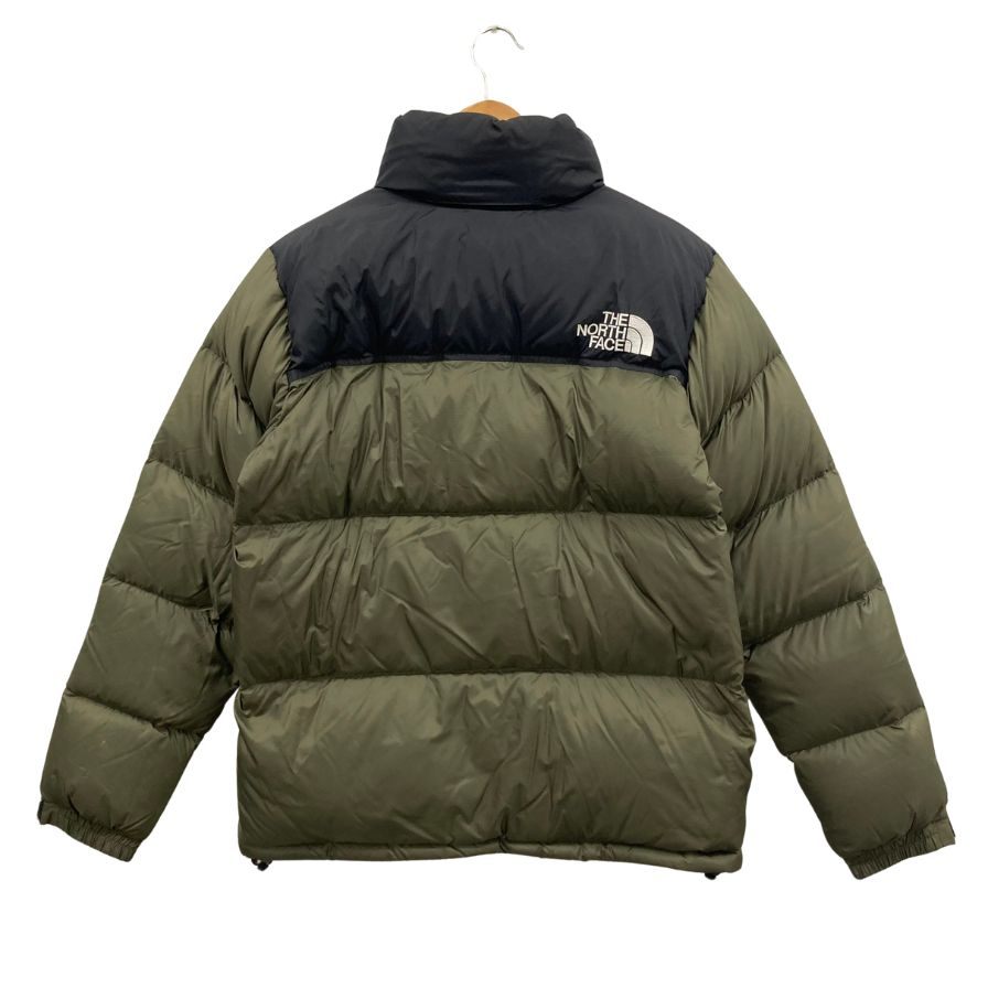 美品◆ザ ノースフェイス ヌプシ ダウンジャケット ND91841 サイズL カーキ THE NORTH FACE 【AFA22】