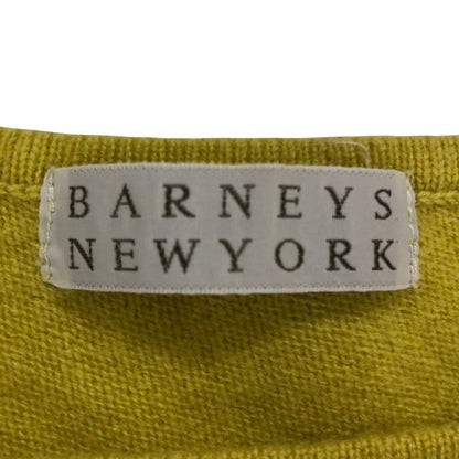 中古◆バーニーズ  ニューヨーク  セーター プルオーバー カシミヤ リブ サイズF イエロー レディース BARNEYS NEWYORK 【AFB22】