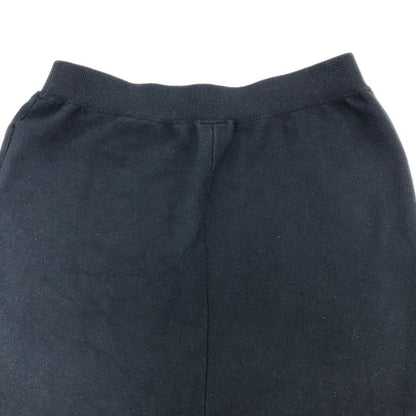 ソブ ダブルスタンダードクロージング ワイドパンツ ニット  レディース サイズ38 ブラック DOUBLE STANDARD CLOTHING 【AFB34】