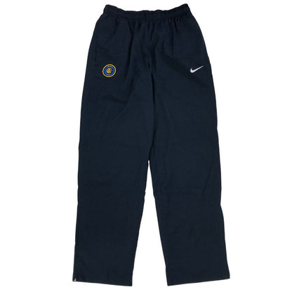 ナイキ ナイロン パンツ インテル ロゴワッペン 裾ジップ メンズ サイズM ネイビー NIKE 【AFB29】