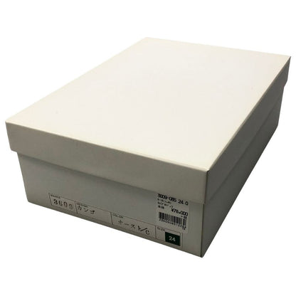 新宿屋 パンプス レザー 3609 スリッポン 切替 オーストリッチ ブラウン サイズ24 shinjukuya 約24.0cm【7-10】