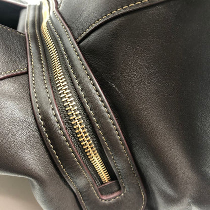 コーチ シグネチャー キャンバス×レザー ハンドバッグ トートバッグ  ゴールド金具 F57612 COACH【AFE10】